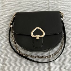Kate Spade Black 2-Way Logo Purse